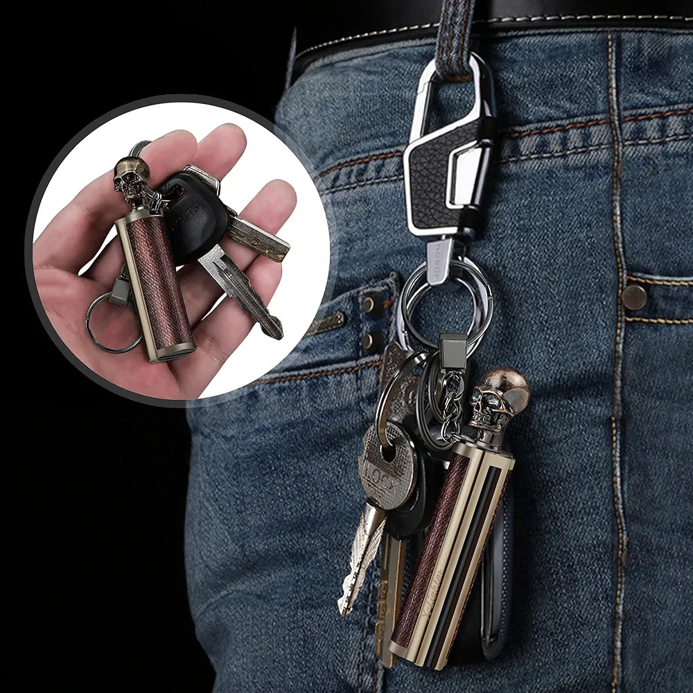 Lifetime & waterproof New Portable Metal Lighter specially for home,Outdoor,survival Tool