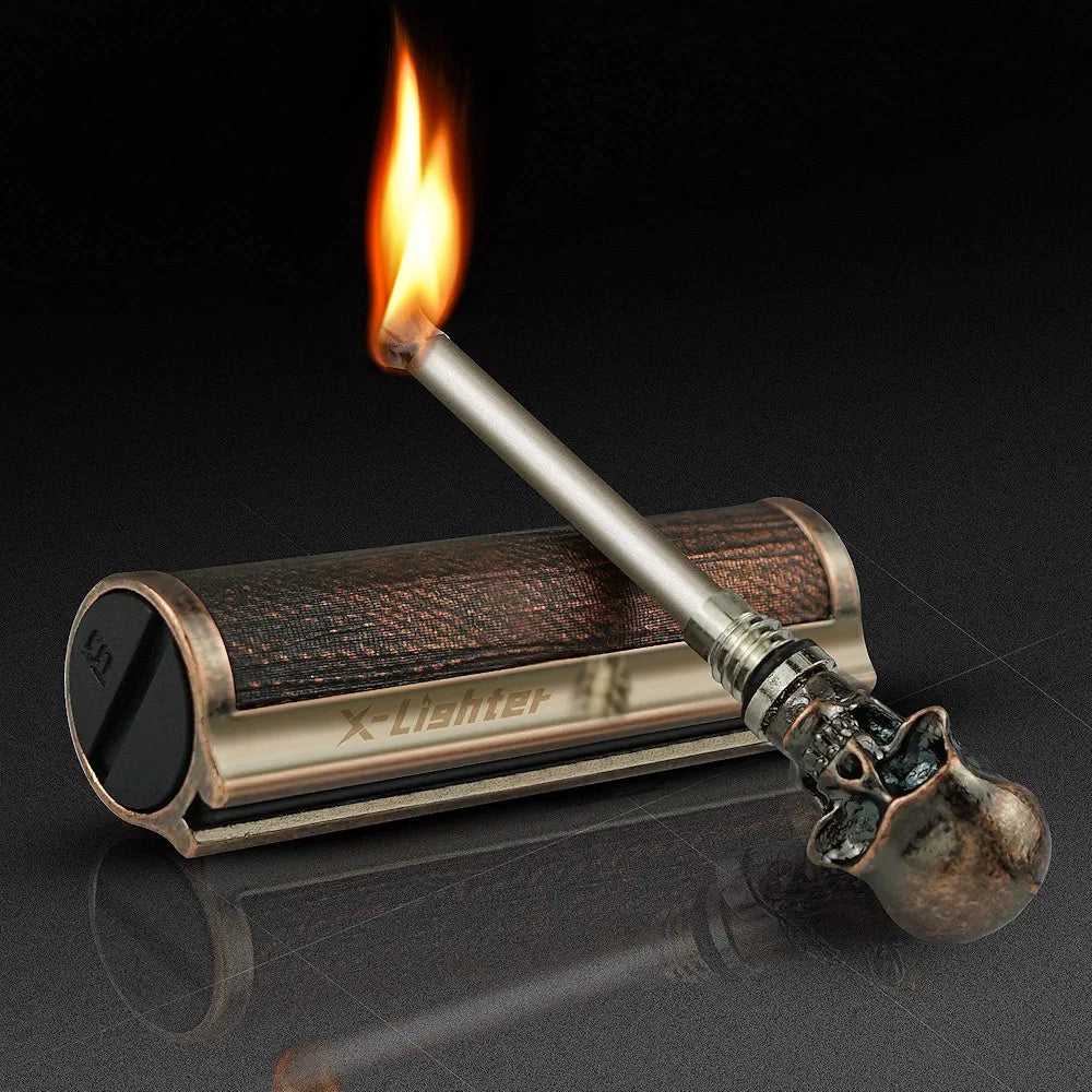 Lifetime & waterproof New Portable Metal Lighter specially for home,Outdoor,survival Tool